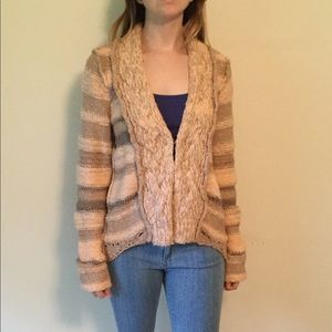 🍁♥️ FREE PEOPLE SWEATER CARDIGAN SZ L XS S M 🍁♥️